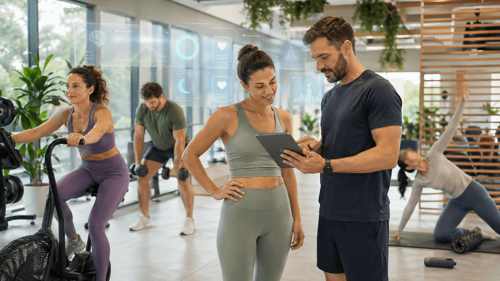 Ejercicio para salud mental y burnout con IA: la nueva línea wellness para gimnasios y entrenadores