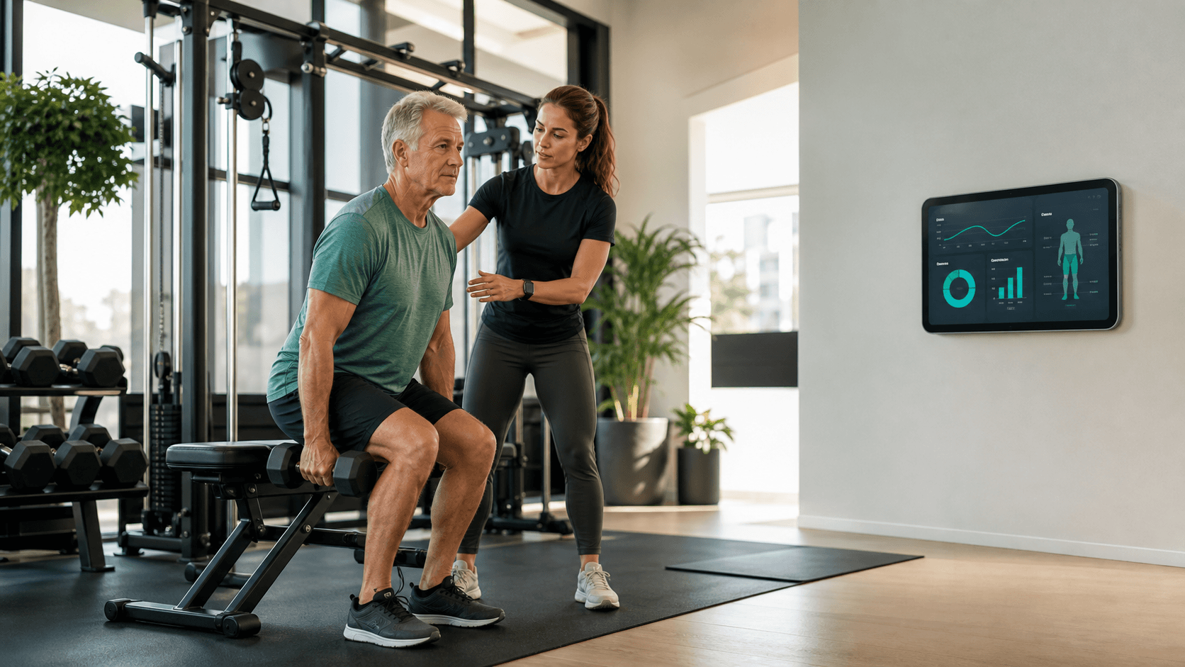 Sarcopenia y fragilidad con IA: cómo gimnasios y entrenadores pueden crear un programa de fuerza para mayores en 2026