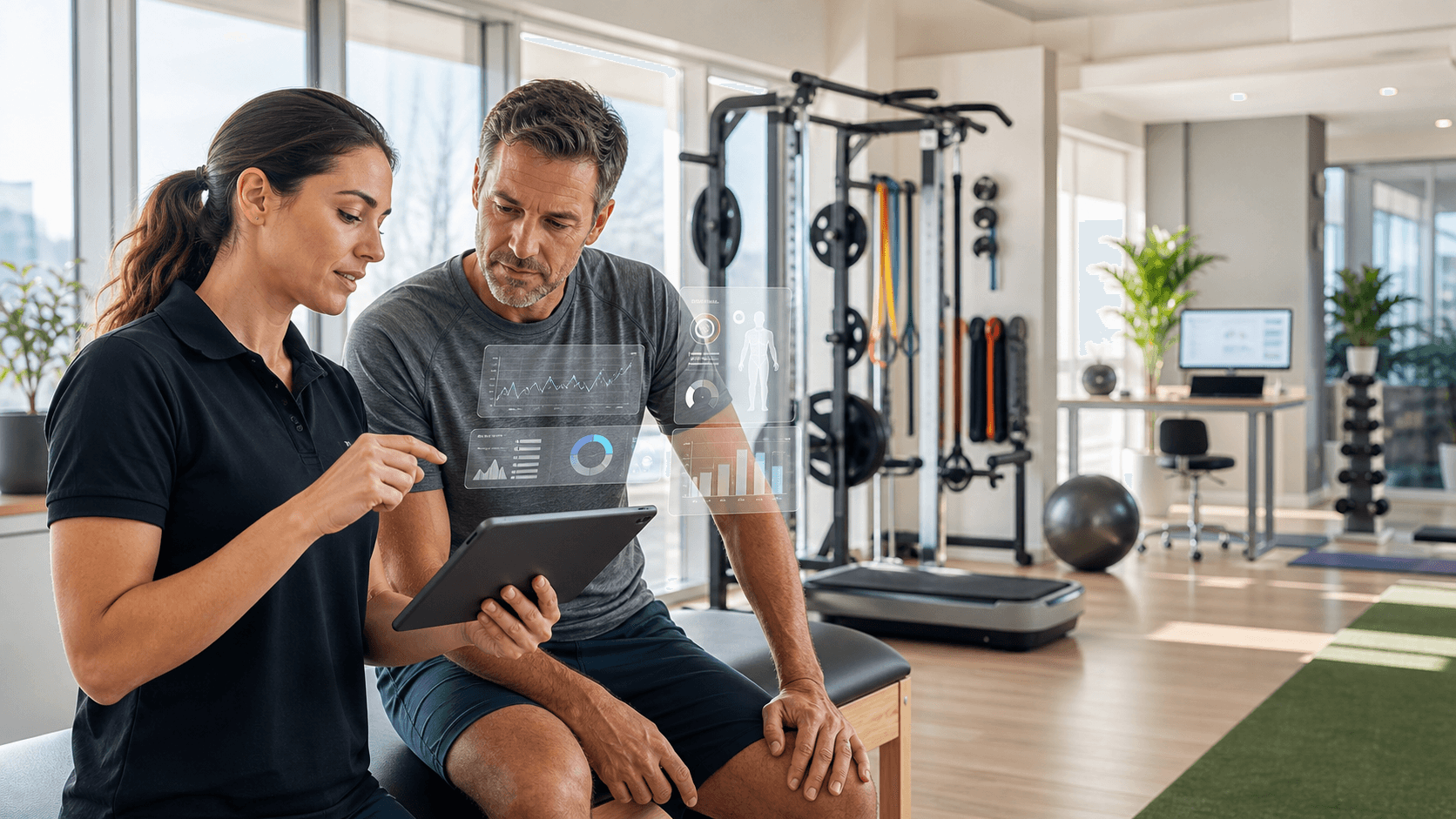 Ejercicio médico y derivaciones con IA: oportunidad 2026 para gimnasios, fisioterapeutas y entrenadores cualificados
