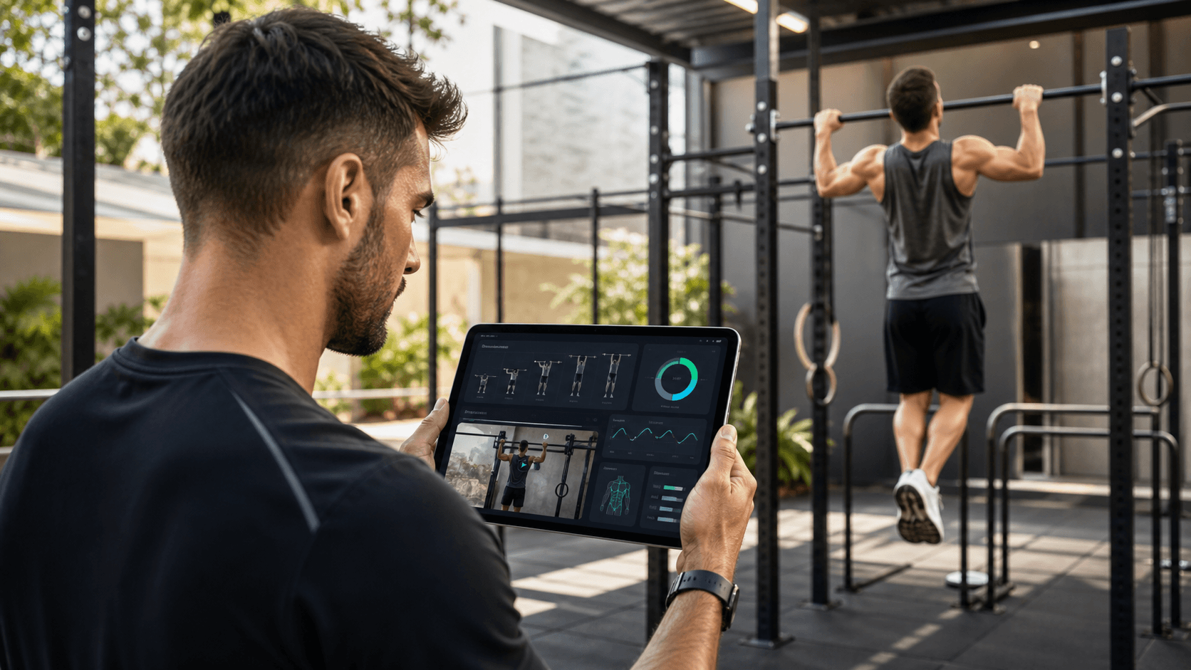 Software para calistenia y street workout con IA: progresiones, técnica y comunidad en 2026
